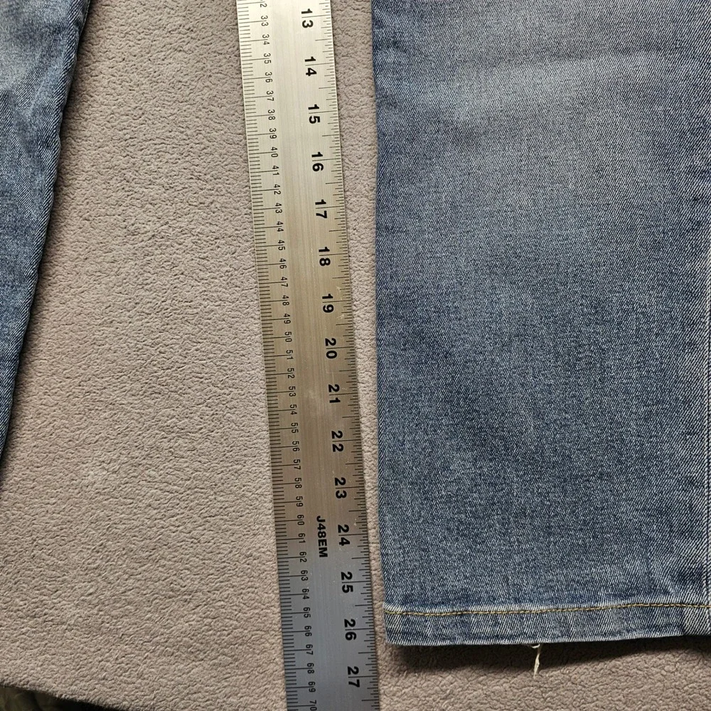 True Religion Rocco Relaxed Skinny Mens Size 34 Blue Jeans Stretch Denim Casual